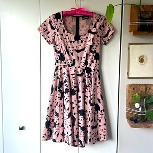 Nooworks Panda print dress, sz small